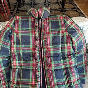 Talbots Multicolor Plaid Jacket